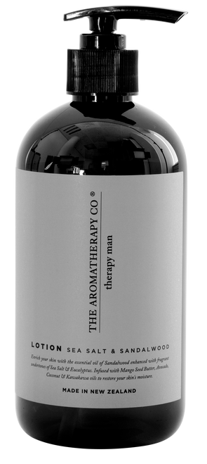 The Aromatherapy Co Man Sandalwood & Sea Salt Hand & Body Lotion 500ml