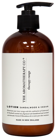 The Aromatherapy Co Sandalwood & Cedar Hand & Body Lotion 500ml