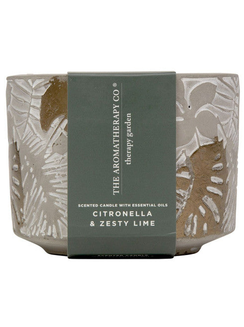 The Aromatherapy Co Therapy Garden Citronella Candle 300g