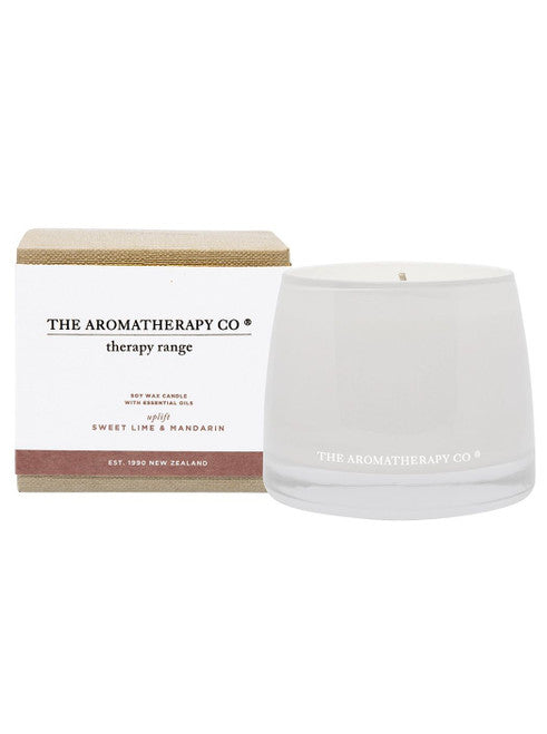 The Aromatherapy Co Uplift Sweet Lime & Mandarin Candle 260g
