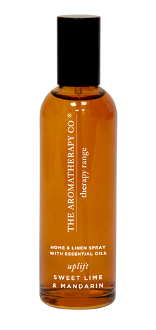 The Aromatherapy Co Uplift Sweet Lime & Mandarin Linen & Room Spray 100ml