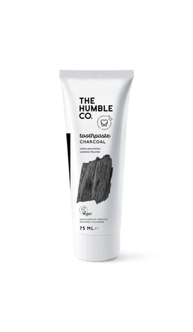 The Humble Co. Natural Toothpaste - Charcoal with Fluoride 75ml