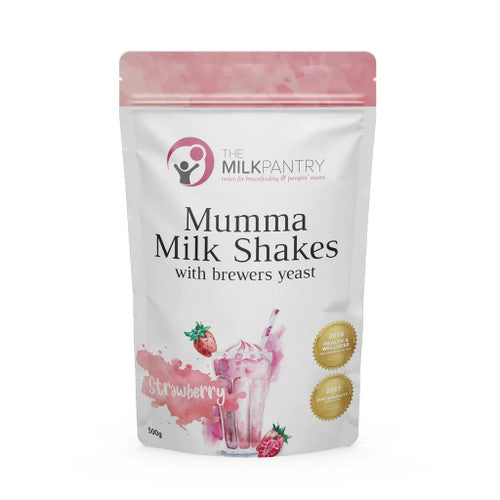 The Milk Pantry Mumma Milk Shakes Strawberry 300g