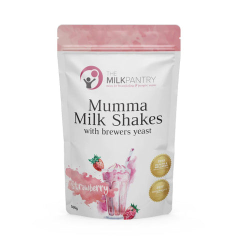 The Milk Pantry Mumma Milk Shakes Strawberry 300g