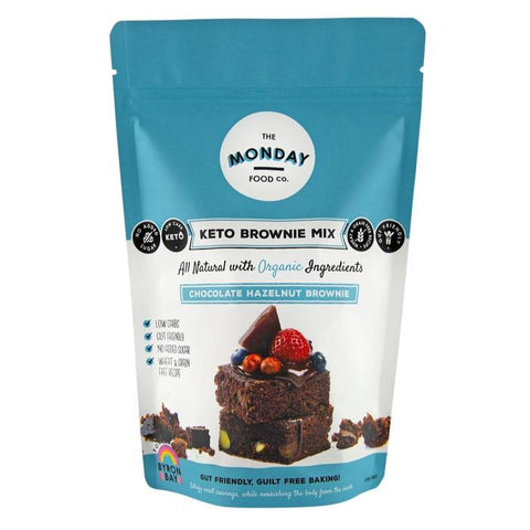THE MONDAY FOOD CO Keto Brownie Mix Chocolate Hazelnut Brownie 260g