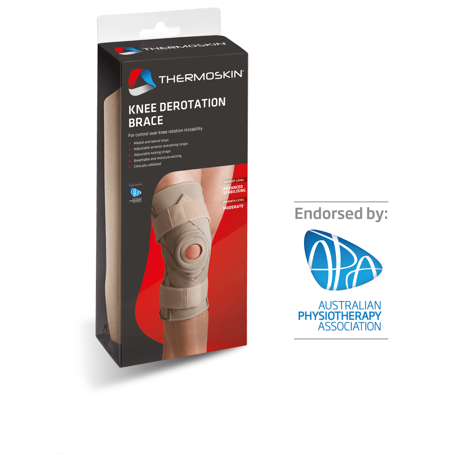 Thermoskin Knee Derotation Brace – OzChemist Australia