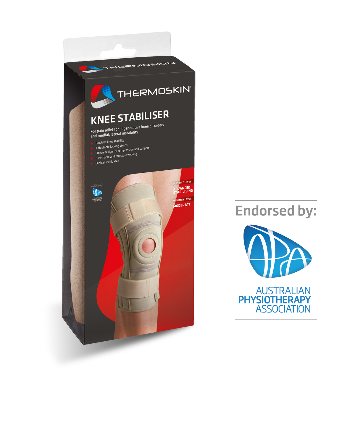 Thermoskin Exothermic Knee Stabiliser Medium