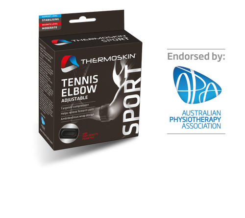 Thermoskin Sport Tennis Elbow Black Adjustable