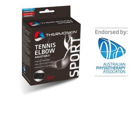 Thermoskin Sport Tennis Elbow Black Adjustable