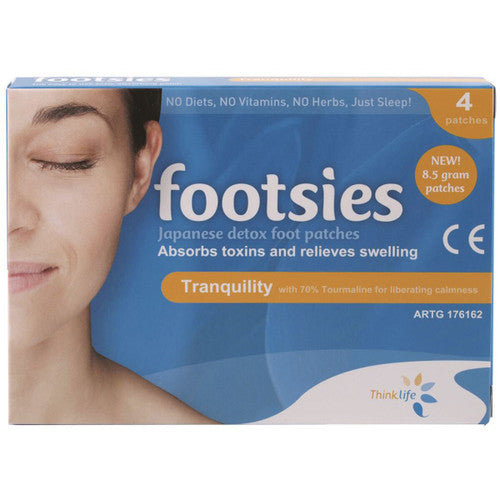 Thinklife Footsies Tranquility Foot Patches 4 Patches