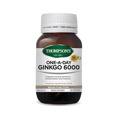 Thompsons One-A-Day Ginkgo Biloba 6000