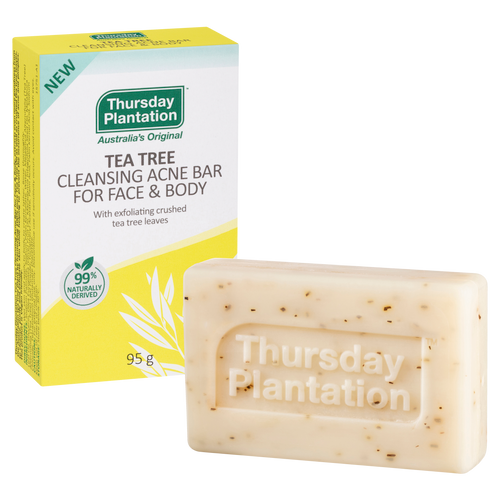 Thursday Plantation Cleansing Bar for Face and Body 95g