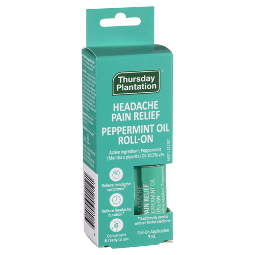 Thursday Plantation Headache Peppermint Oil Roll-On 9ml