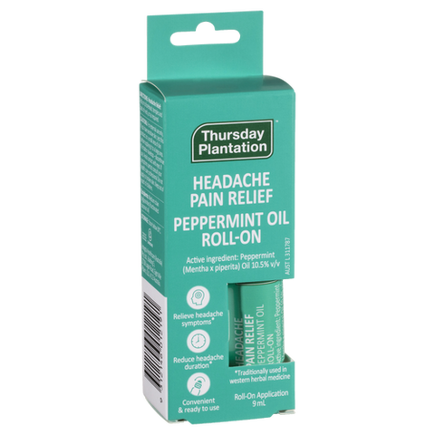 Thursday Plantation Headache Peppermint Oil Roll-On 9ml