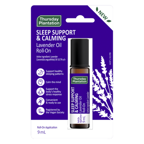 Thursday Plantation Sleep Support & Calming Lavender Roll On 9ml