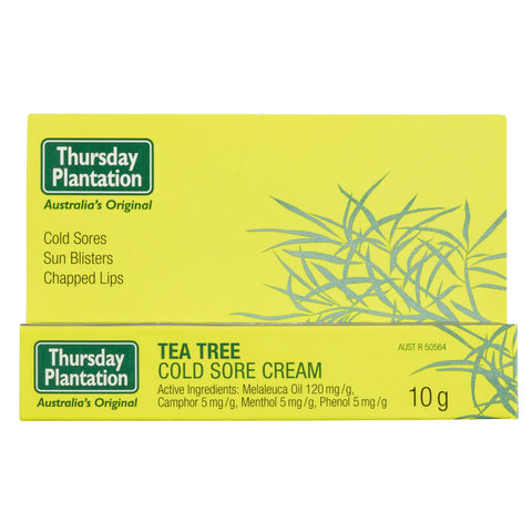 Thursday Plantation Tea Tree Cold Sore Cream 10G