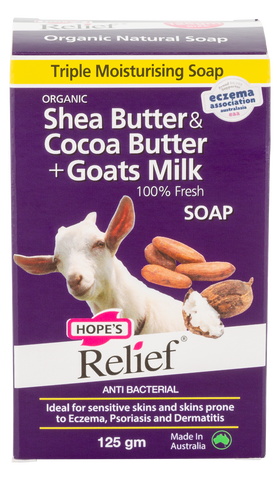 Hopes Relief Goats Milk Soap 125g