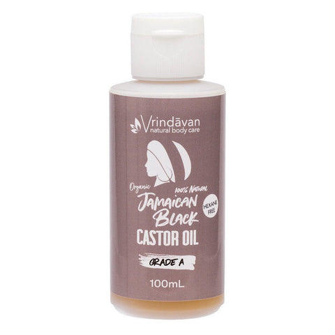 VRINDAVAN Jamaican Black Castor Oil Grade A - Refined 100ml