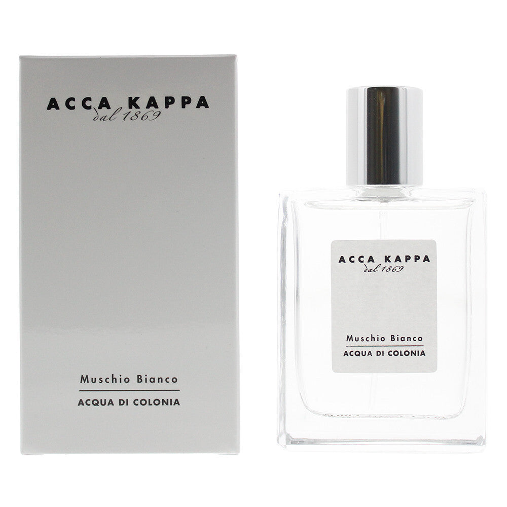 Muschio Bianco by Acca Kappa Cologne Spray 100ml For Unisex (WHITE MOSS)