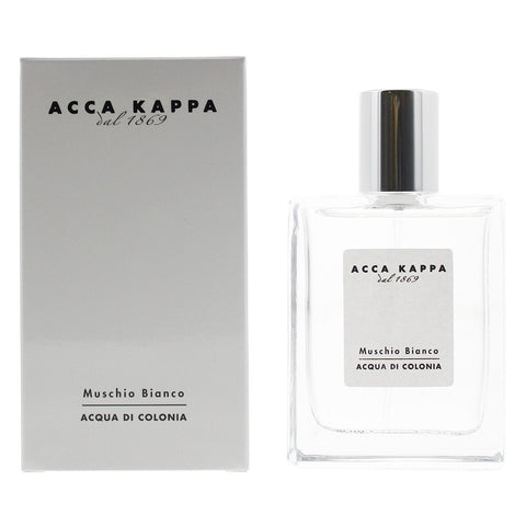 Muschio Bianco by Acca Kappa Cologne Spray 100ml For Unisex (WHITE MOSS)