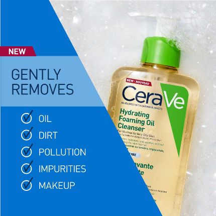 CeraVe Hydrating Foaming Oil Cleanser