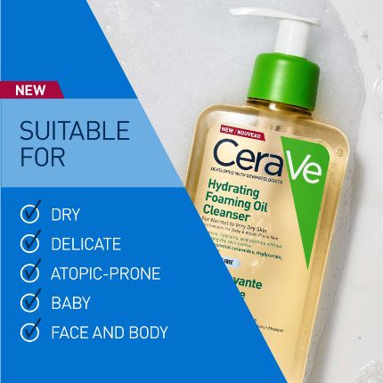 CeraVe Hydrating Foaming Oil Cleanser