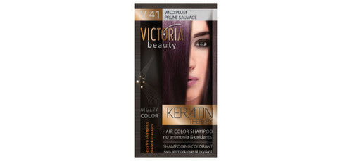VICTORIA Beauty Hair Colour Shampoo - V41 Wild Plum