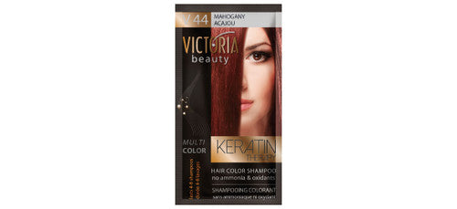 VICTORIA Beauty Hair Colour Shampoo - V44 Mahogany