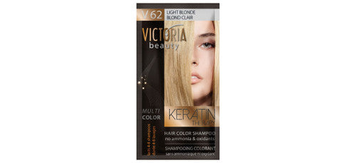 VICTORIA Beauty Hair Colour Shampoo - V62 Light Blonde