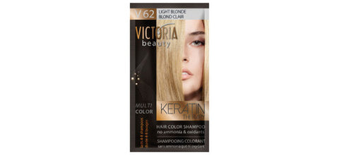 VICTORIA Beauty Hair Colour Shampoo - V62 Light Blonde