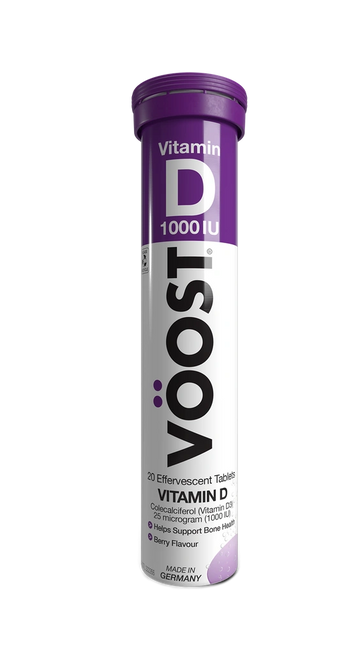 VÖOST Vitamin D Effervescent Tablets 20 Tablets