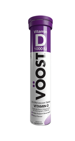 VÖOST Vitamin D Effervescent Tablets 20 Tablets