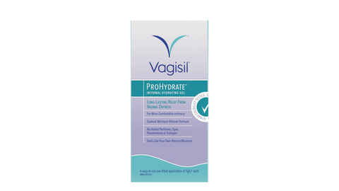 Vagisil ProHydrate Plus Internal Hydrating Gel Applicators 6 Pack