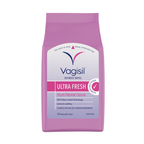Vagisil Ultra Fresh Plus Intimate Wipes 20 Pack