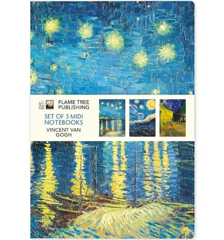 Museums And Galleries Van Gogh Midi Notebook Collection