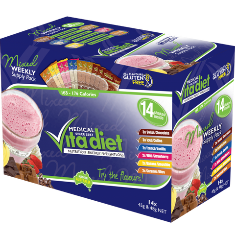 VITA DIET MIX WEEKLY SHAKE 14 PACK