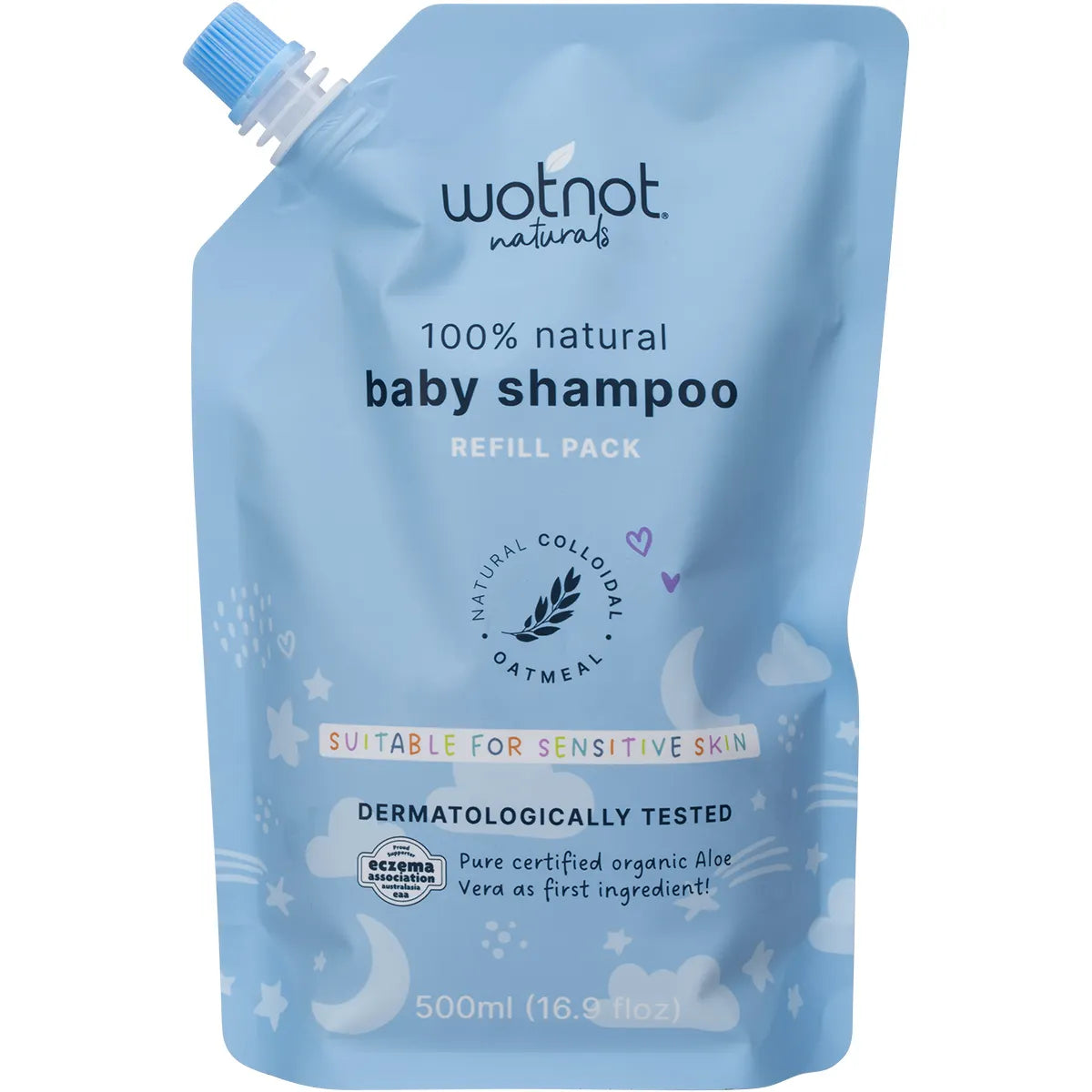 WOTNOT Baby Shampoo Refill Suitable For Sensitive Skin 500ml