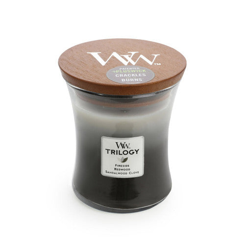 Warm Woods Trilogy Medium Candle