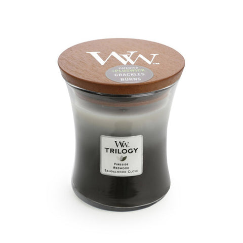 Warm Woods Trilogy Medium Candle