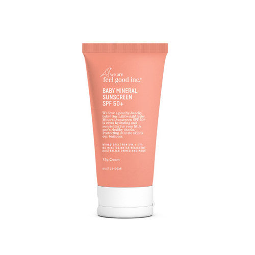 We Are Feel Good Inc. Baby Mineral Sunscreen SPF 50+ 75g