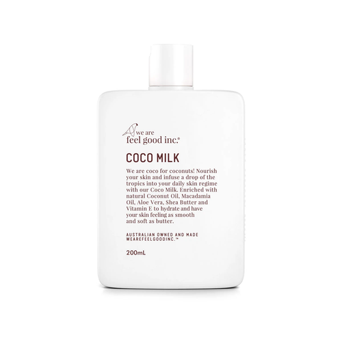 We Are Feel Good Inc Coco Milk Coconut Moisturiser front of packaging