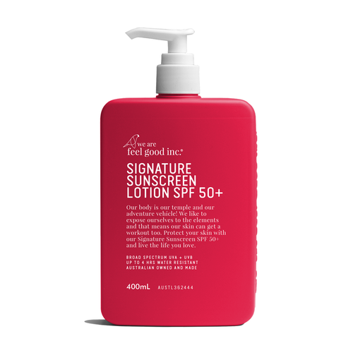 We Are Feel Good Inc Signature Sunscreen SPF 50+ 400mL