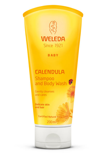 Weleda Calendula Shampoo and Body Wash 200ml