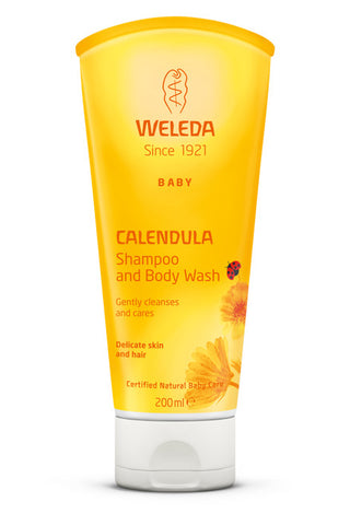 Weleda Calendula Shampoo and Body Wash 200ml