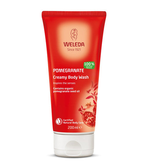 Weleda Pomegranate Creamy Body Wash 200ml