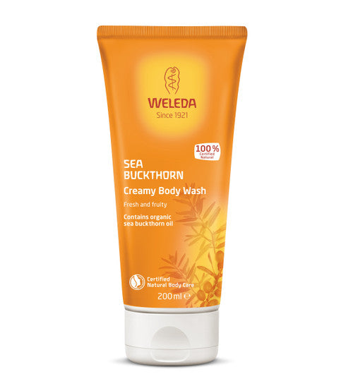 Weleda Sea Buckthorn Creamy Body Wash 200ml