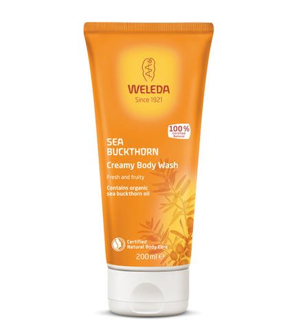 Weleda Sea Buckthorn Creamy Body Wash 200ml