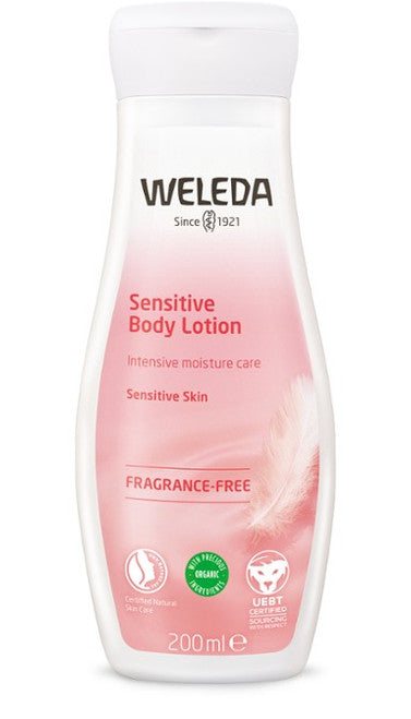 Weleda Sensitive Body Lotion Fragrance Free 200ml