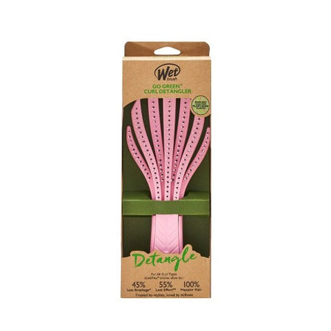 Wet Brush Go Green Curl Detangler Pink