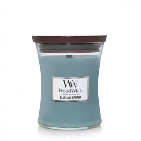 WoodWick Blue Java Banana Medium Candle